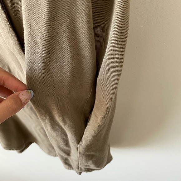 Oak + Fort Button Up Shirt Dress - Picture 3 of 5